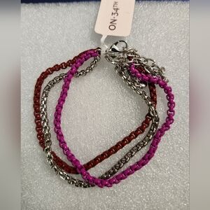 On 34th Three Adjustable Bracelet